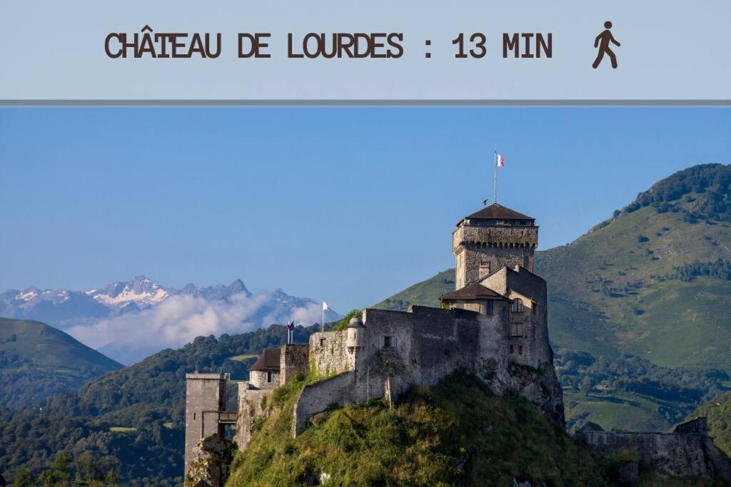 Le Jeanne 4/6 Couchages, Wifi, Sanctuaire Daire Lourdes Dış mekan fotoğraf
