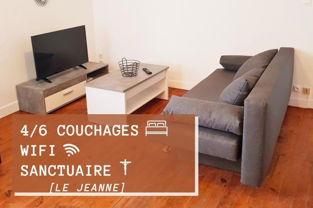 Le Jeanne 4/6 Couchages, Wifi, Sanctuaire Daire Lourdes Dış mekan fotoğraf